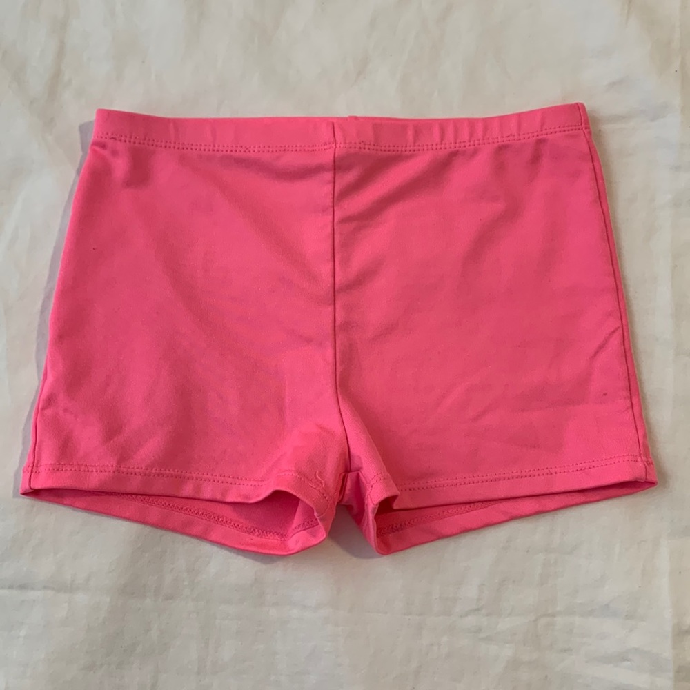 Pink Gymnastics/Cheer Shorts